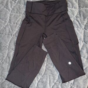 lululemon Black Leggings Size 6